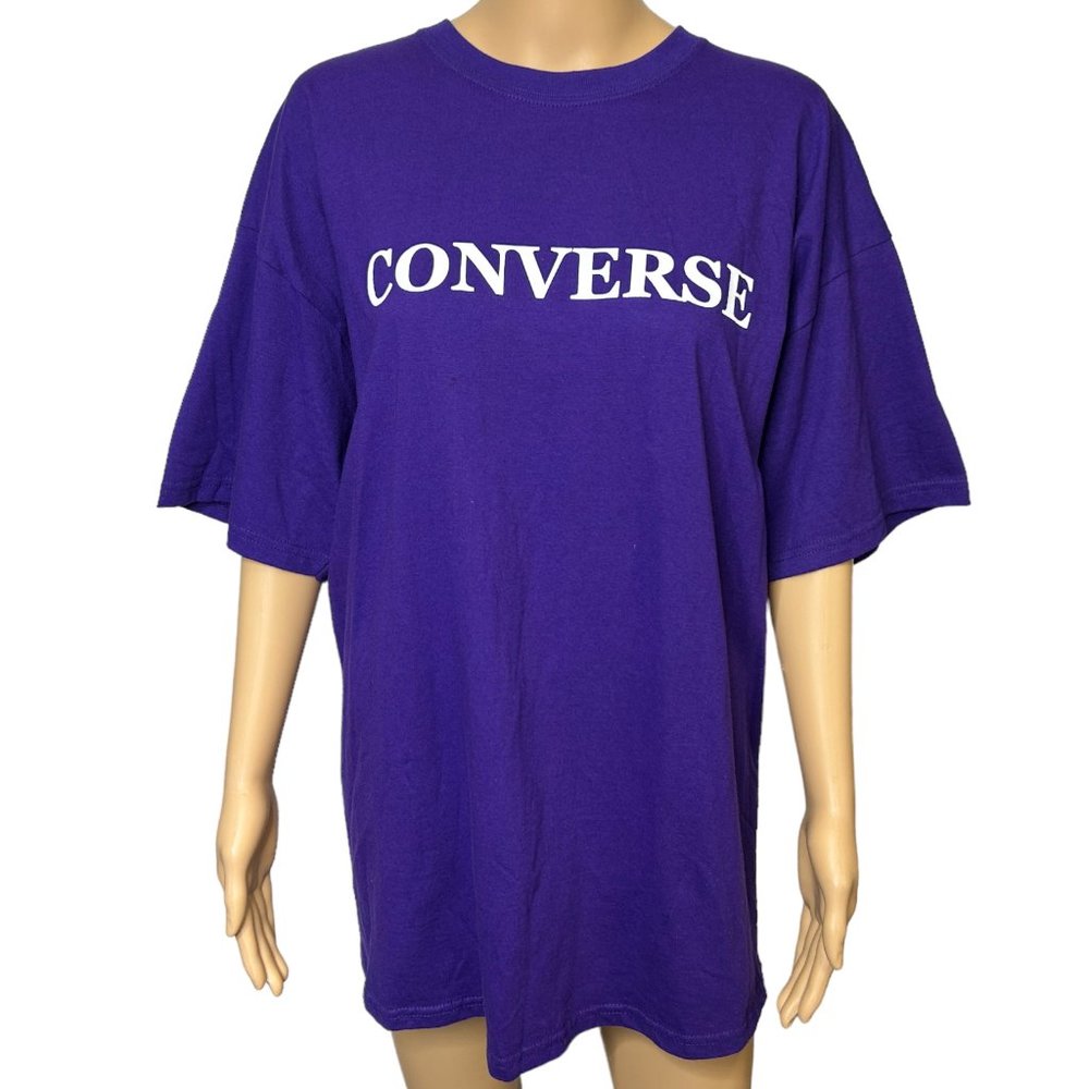 Converse University Alumnae Impact Day Womens XL Purple Short‎ Sleeve T-Shirt
